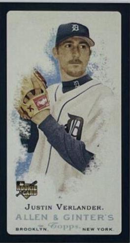 Justin Verlander [Mini Black Border] #74