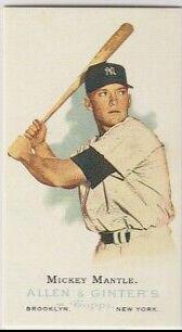 Mickey Mantle [Mini Bazooka Back] #275