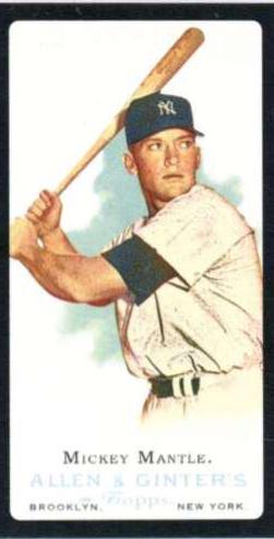 Mickey Mantle [Mini Black Border] #275