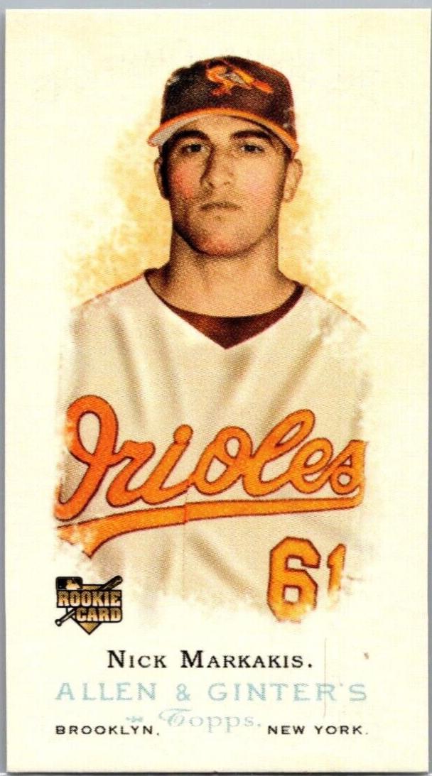 Nick Markakis [Mini Bazooka Back] #322