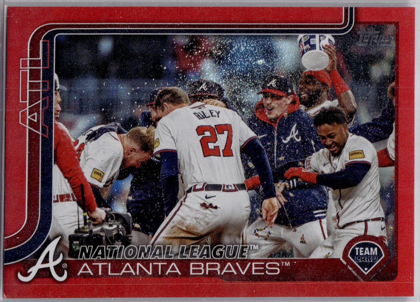 Atlanta Braves [Red Foil] #110