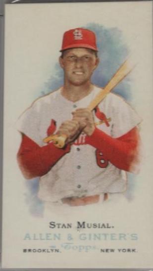 Stan Musial [Mini Allen & Ginter Back] #279