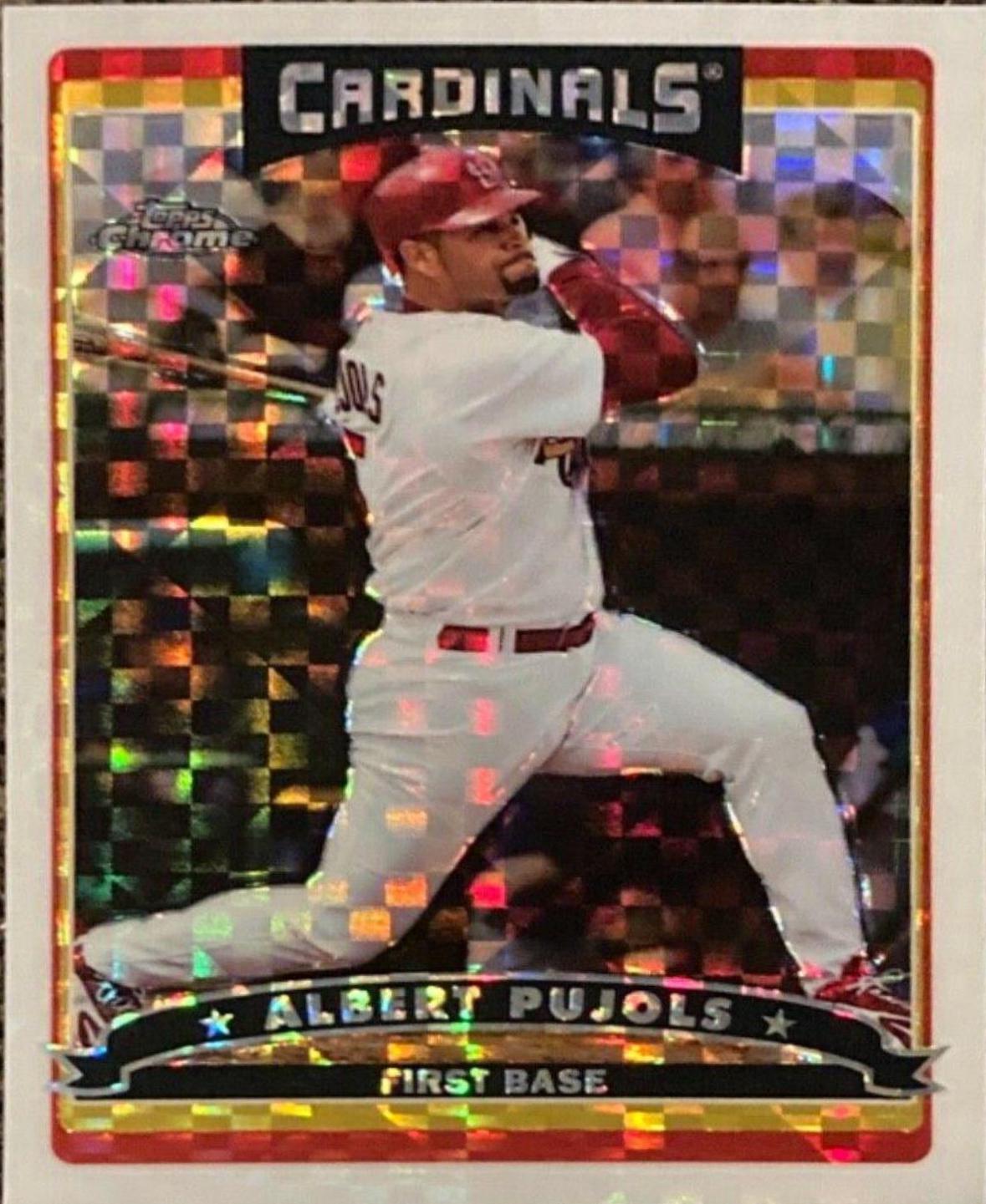 Albert Pujols [Xfractor] #118