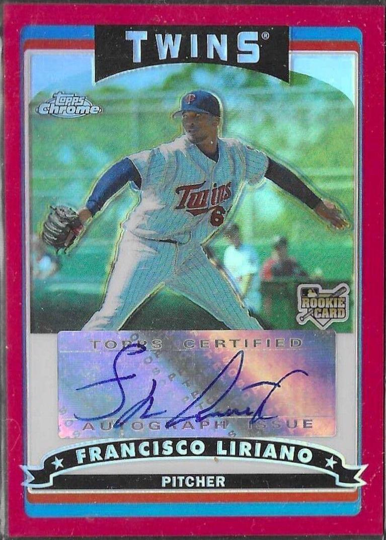 Francisco Liriano [Autograph Red Refractor] #336