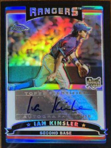 Ian Kinsler [Autograph Black Refractor] #340