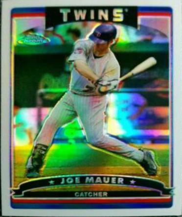 Joe Mauer [Black Refractor] #24