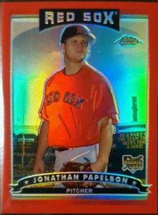 Jonathan Papelbon [Red Refractor] #314