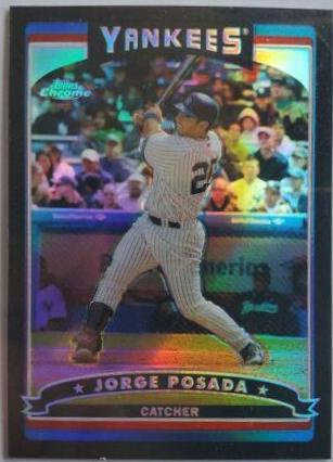 Jorge Posada [Black Refractor] #18
