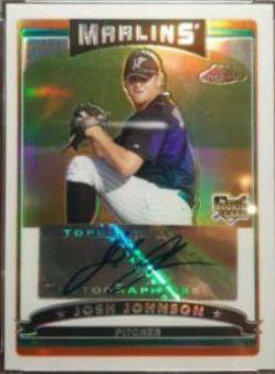 Josh Johnson [Autograph Refractor] #348