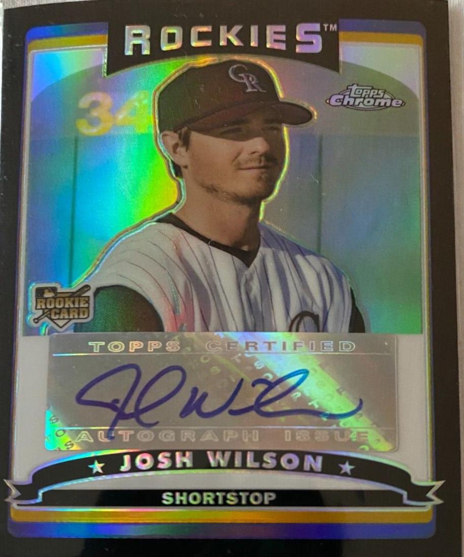 Josh Wilson [Autograph Black Refractor] #351