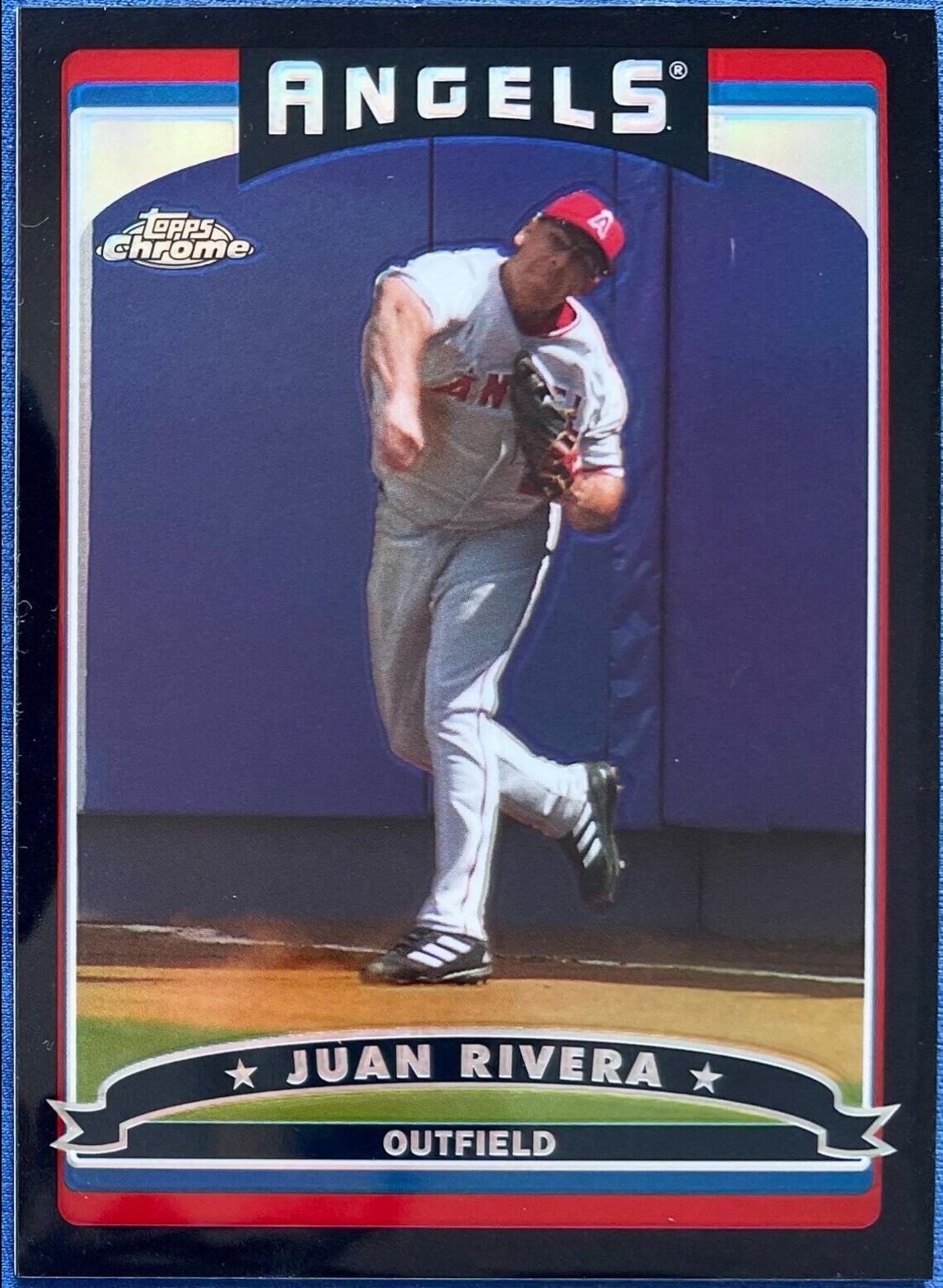 Juan Rivera [Blue Refractor] #237