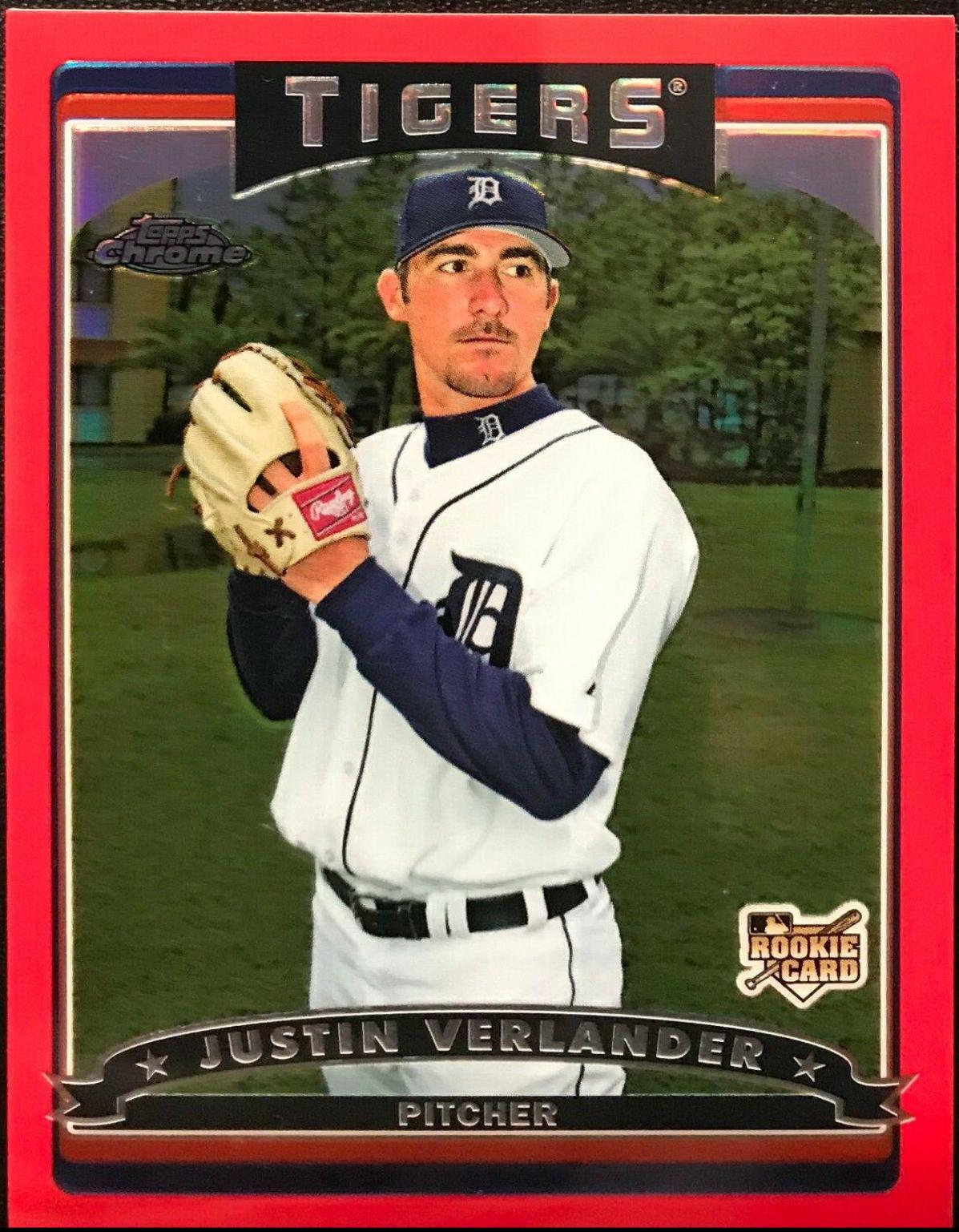 Justin Verlander [Red Refractor] #309