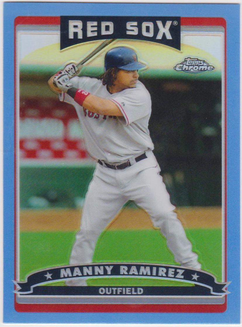 Manny Ramirez [Blue Refractor] #23