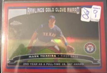 Mark Teixeira [Red Refractor] #254