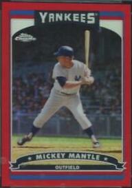 Mickey Mantle [Red Refractor] #7
