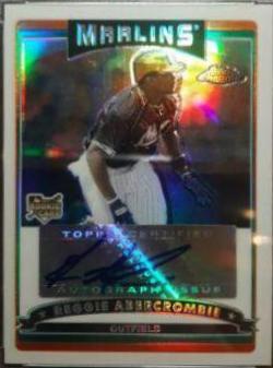 Reggie Abercrombie [Autograph Refractor] #353