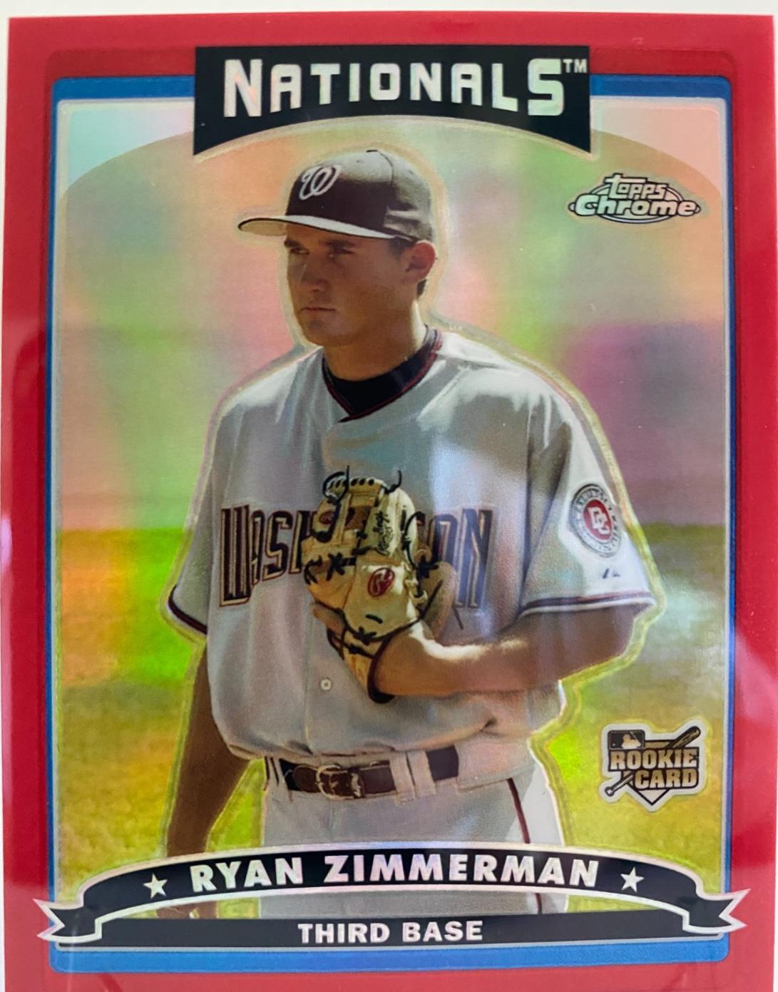 Ryan Zimmerman [Red Refractor] #284