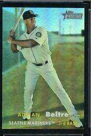 Adrian Beltre [Chrome Black Refractor] #18