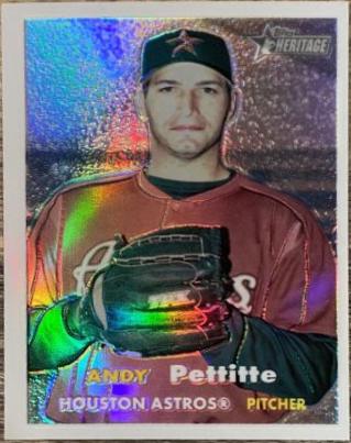 Andy Pettitte [Chrome Black Refractor] #32