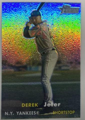 Derek Jeter [Chrome Refractor] #109