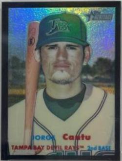 Jorge Cantu [Chrome Black Refractor] #48