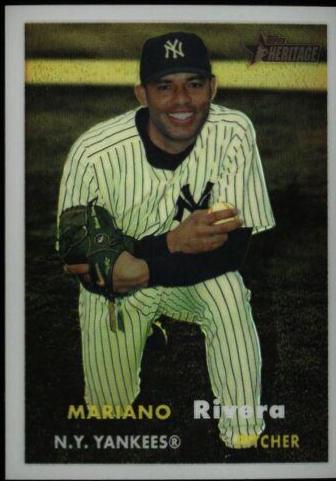 Mariano Rivera [Chrome Black Refractor] #15