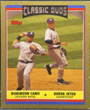 Derek Jeter, Robinson Cano [Gold] #UH321