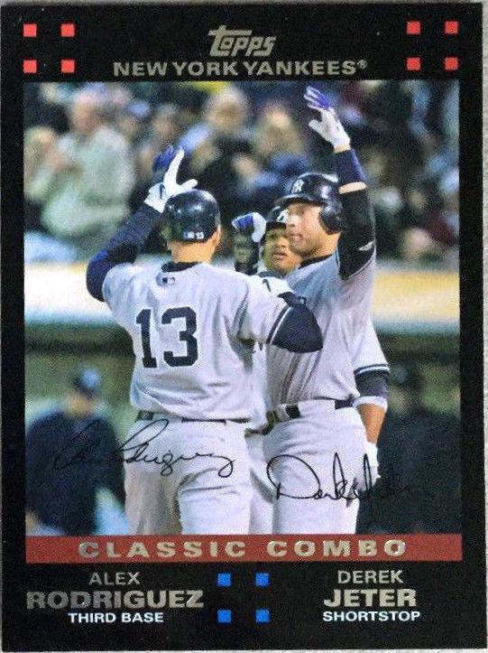 Alex Rodriguez / Derek Jeter [Red Back] #657