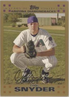 Chris Snyder [Gold] #131