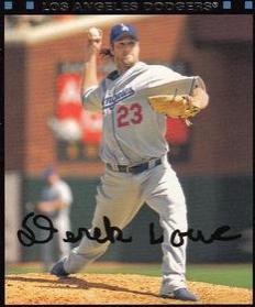Derek Lowe [Red Back] #526