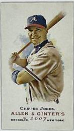 Chipper Jones [Mini Bazooka Back] #208