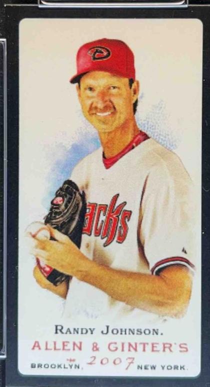 Randy Johnson [Mini Black Bordered] #209