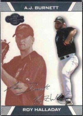 A. J. Burnett, Roy Halladay [Bronze] #90