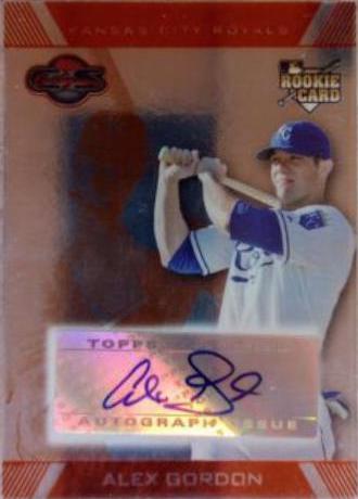 Alex Gordon [Autograph Silver Blue] #121