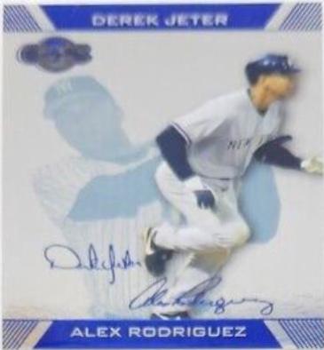Alex Rodriguez, Derek Jeter [Silver Blue] #25