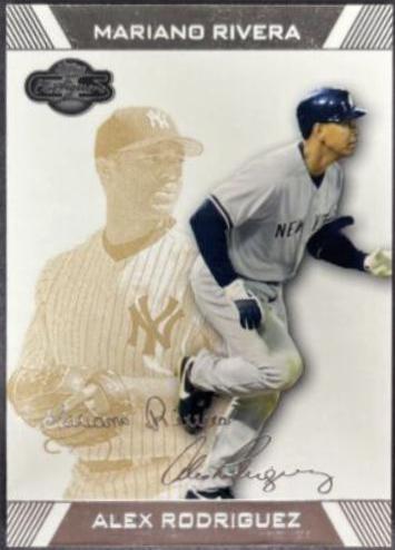 Alex Rodriguez, Mariano Rivera [Silver Gold] #25