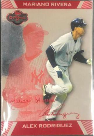 Alex Rodriguez, Mariano Rivera [Silver Red] #25