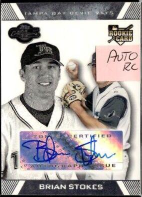 Brian Stokes [Autograph Blue] #112