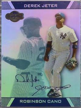Derek Jeter, Robinson Cano [Hyper Silver Red] #55