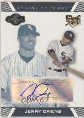 Jerry Owens [Autograph Gold] #110