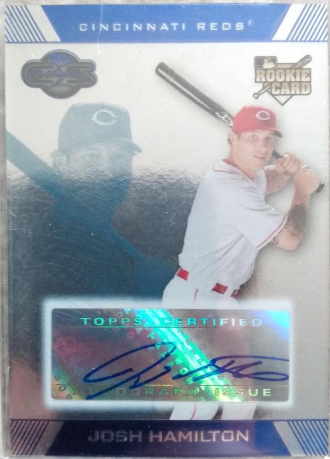 Josh Hamilton [Autograph Blue] #120