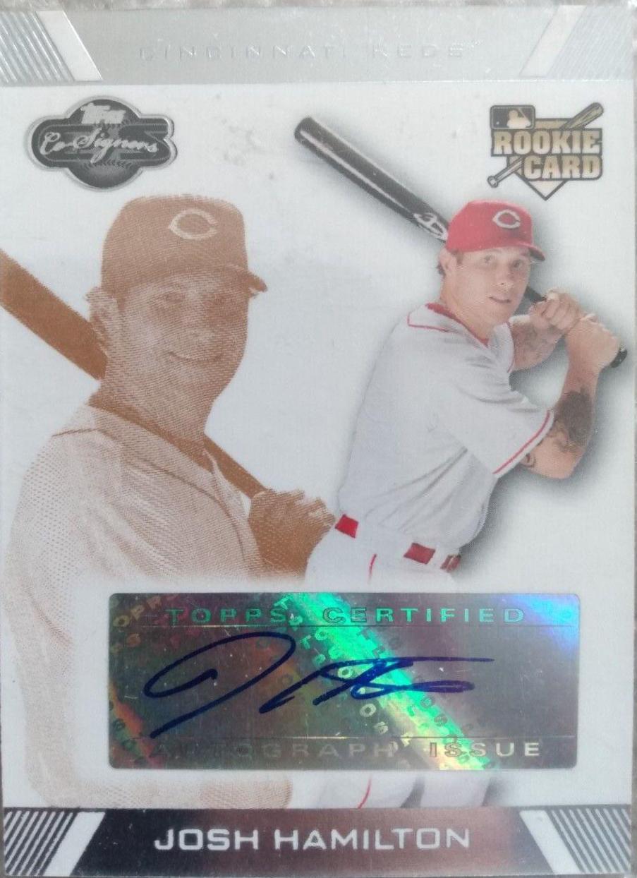 Josh Hamilton [Autograph Hyper Silver Bronze] #120