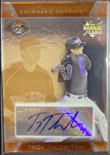 Troy Tulowitzki [Autograph Bronze] #102