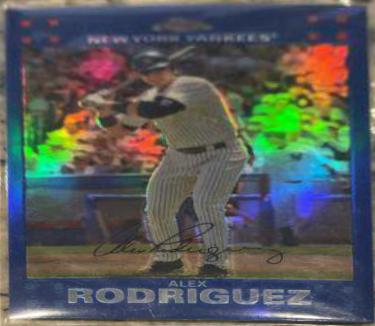 Alex Rodriguez [Blue Refractor] #218