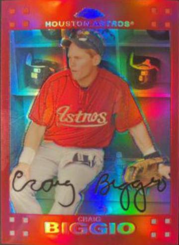 Craig Biggio [Red Refractor] #223