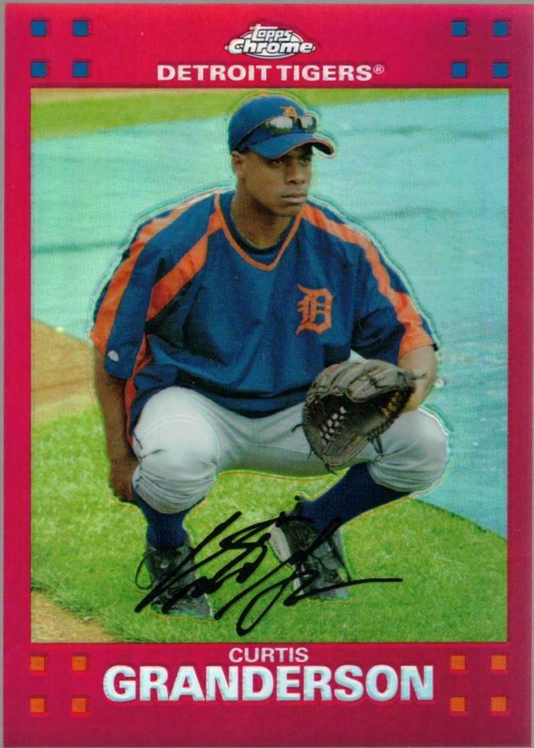 Curtis Granderson [Red Refractor] #133