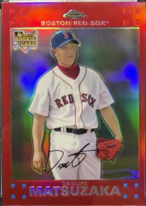 Daisuke Matsuzaka [Japanese Red Refractor] #330