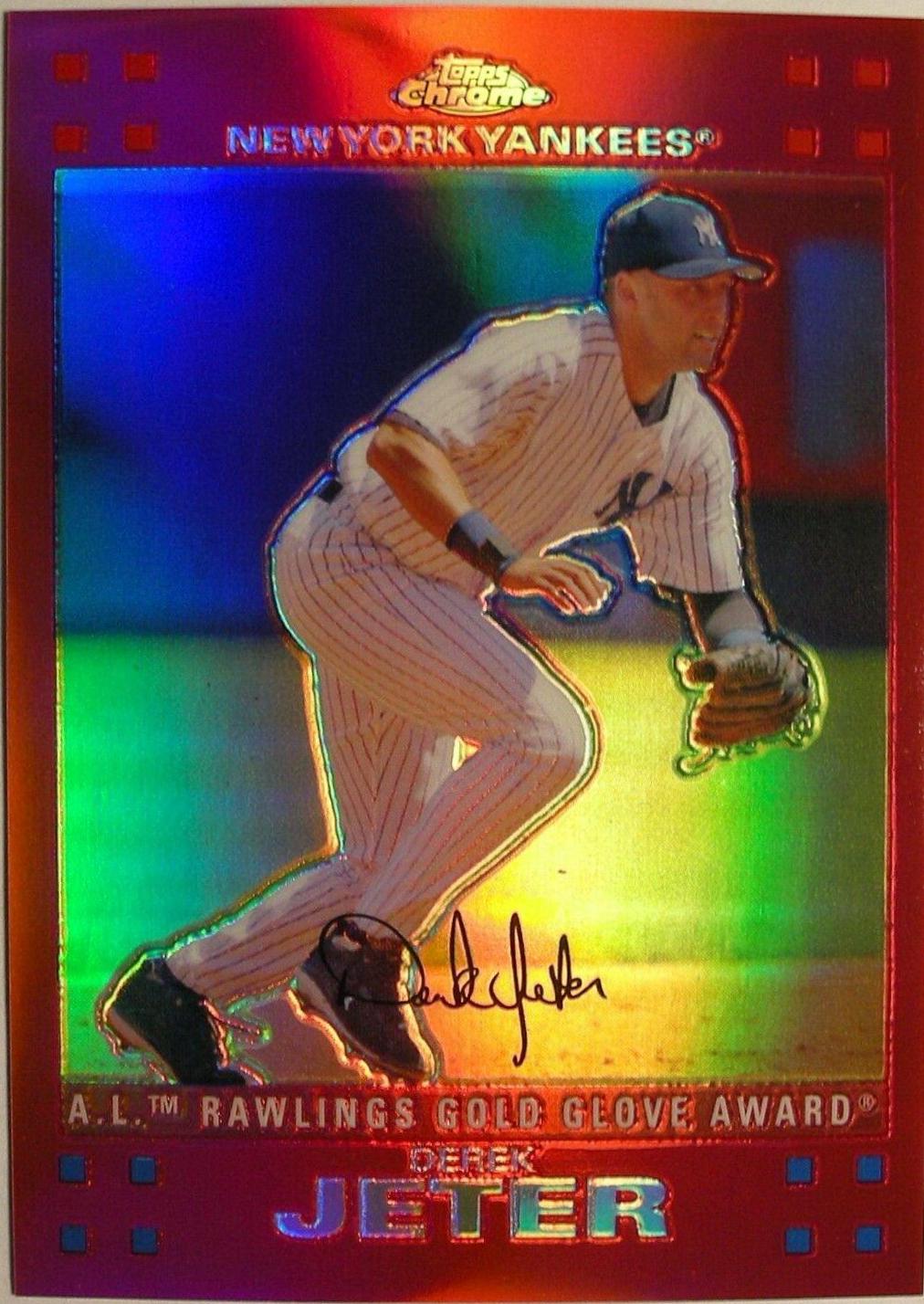 Derek Jeter [Red Refractor] #260
