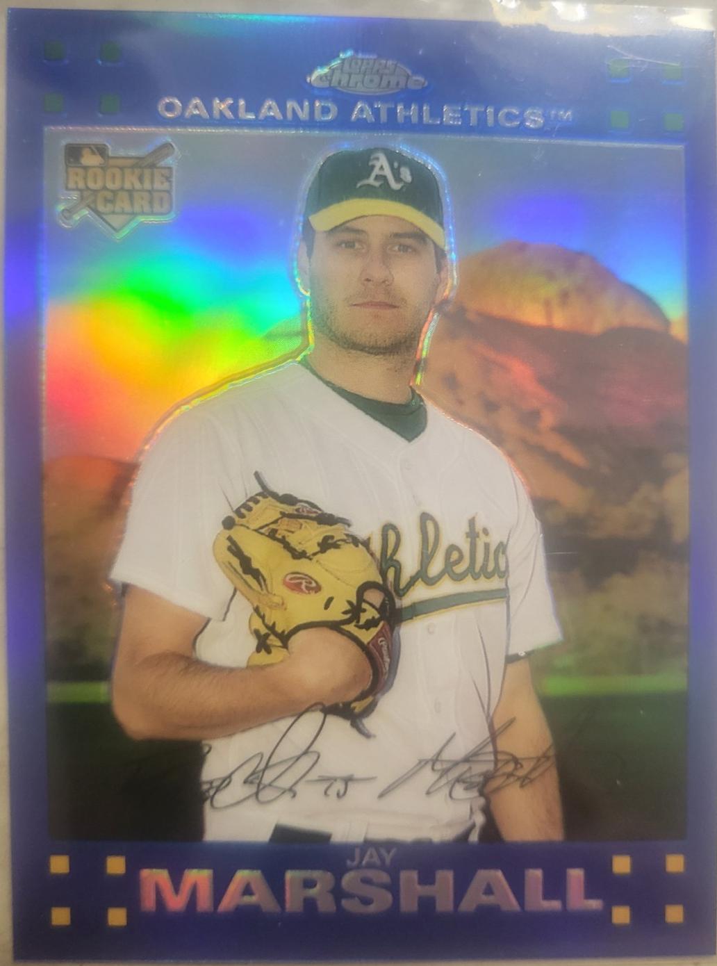Jay Marshall [Blue Refractor] #316