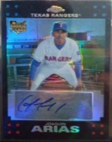 Joaquin Arias [Autograph White Refractor] #346